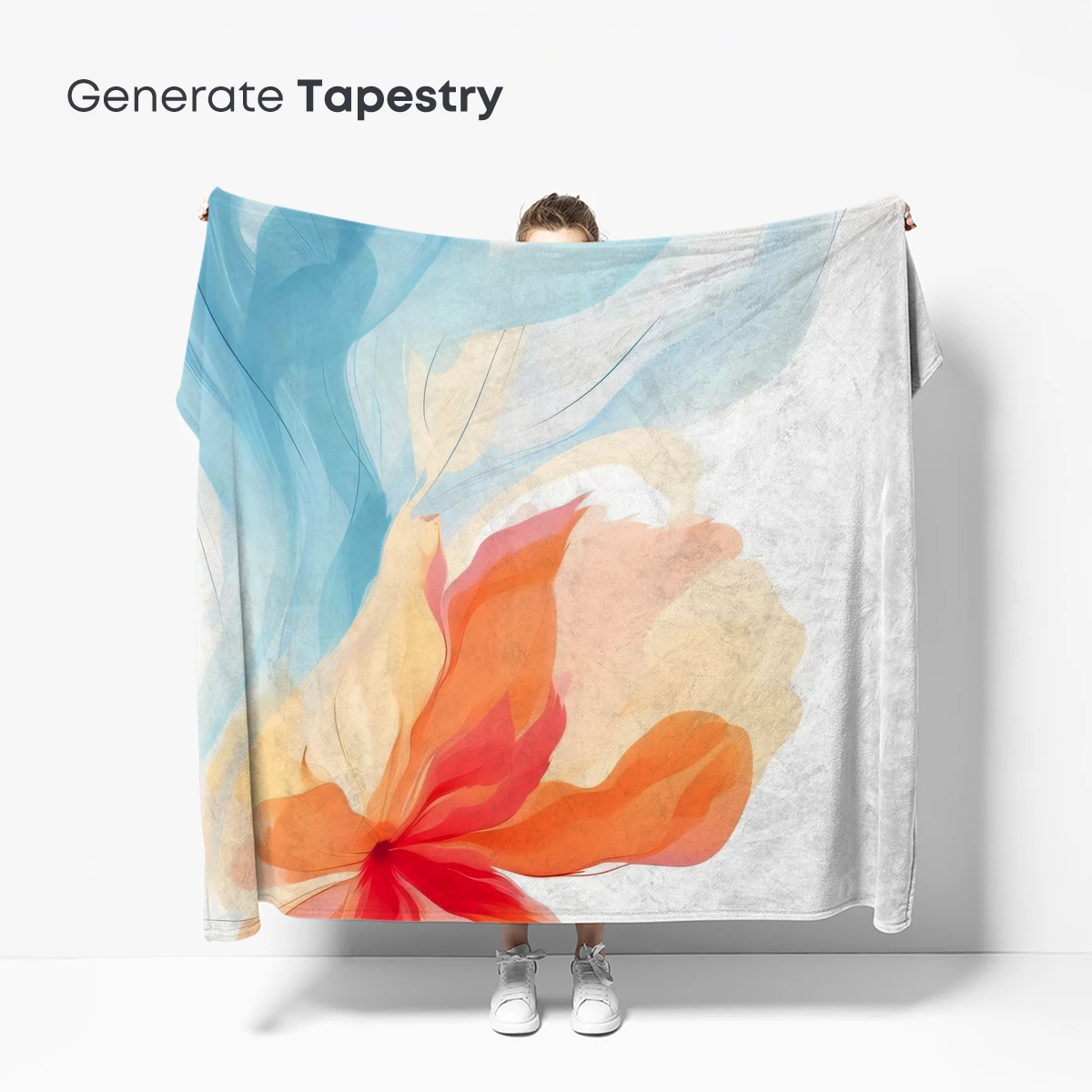 Abstract Blossom: Fusion of Fire and Ice - Image 5