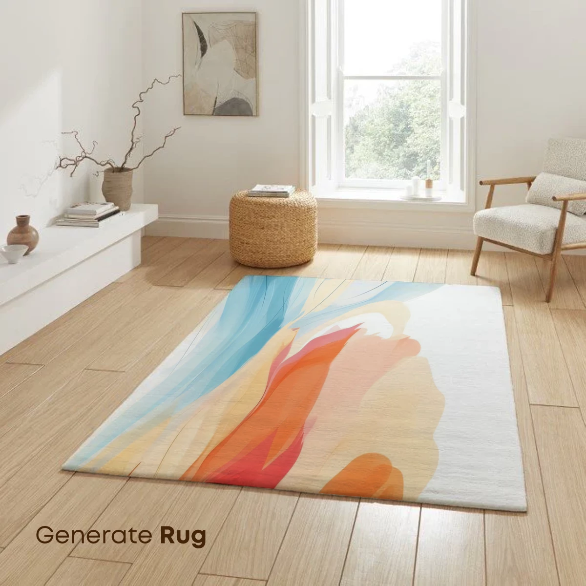 Abstract Blossom: Fusion of Fire and Ice - Image 6