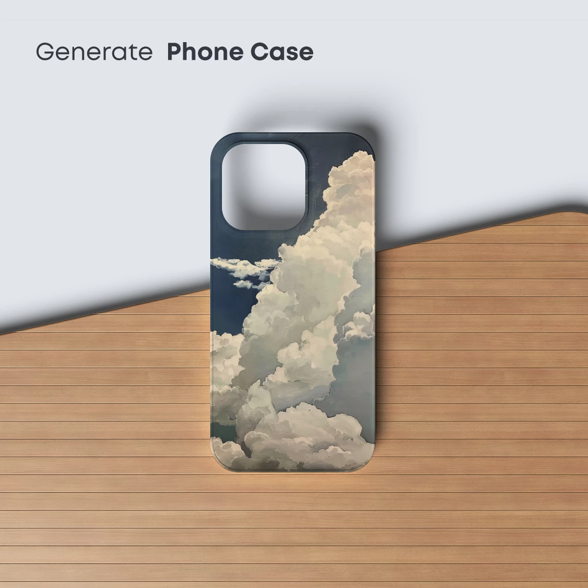 Cumulus Dreamscape: Ethereal Clouds in Oil - Image 3