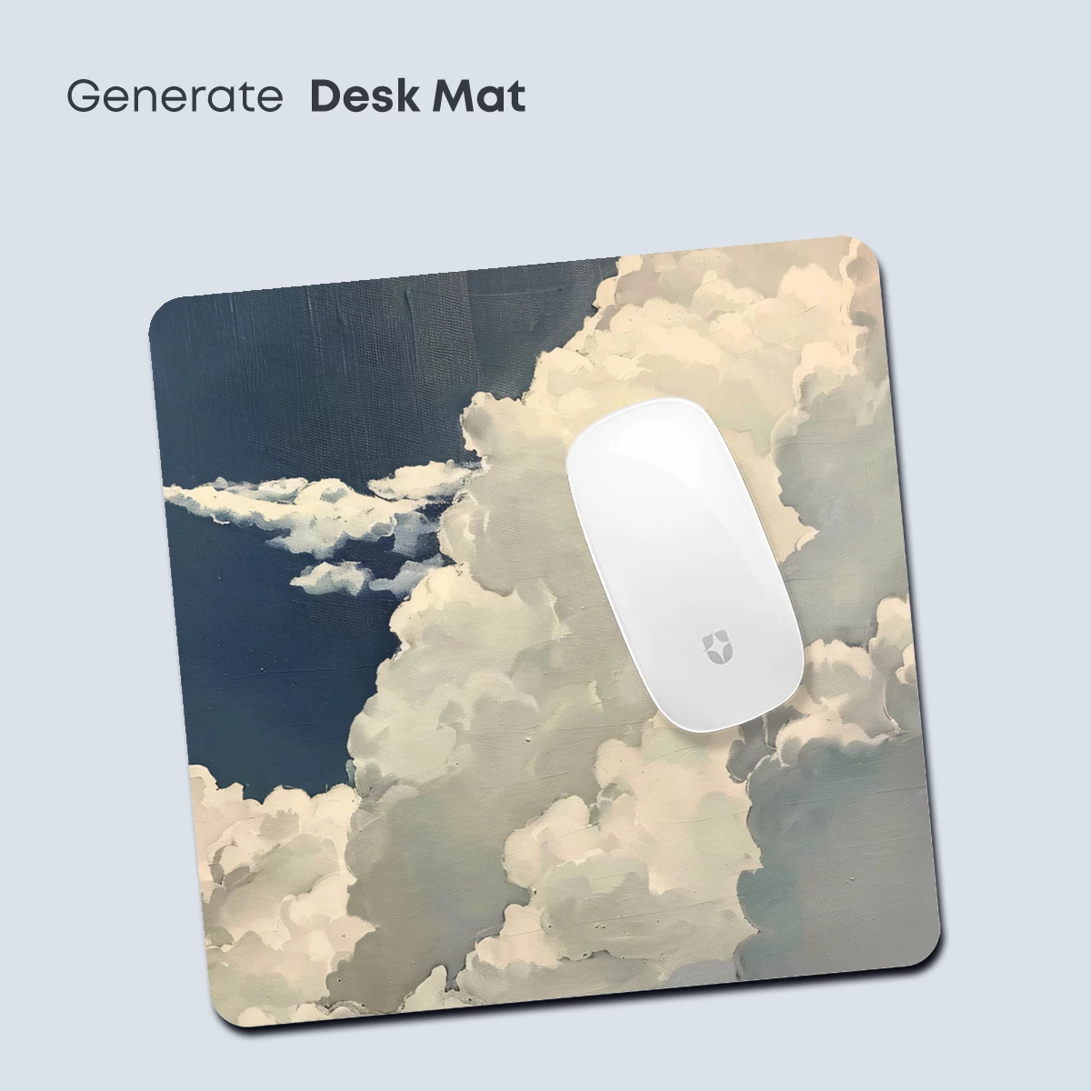 Cumulus Dreamscape: Ethereal Clouds in Oil - Image 4