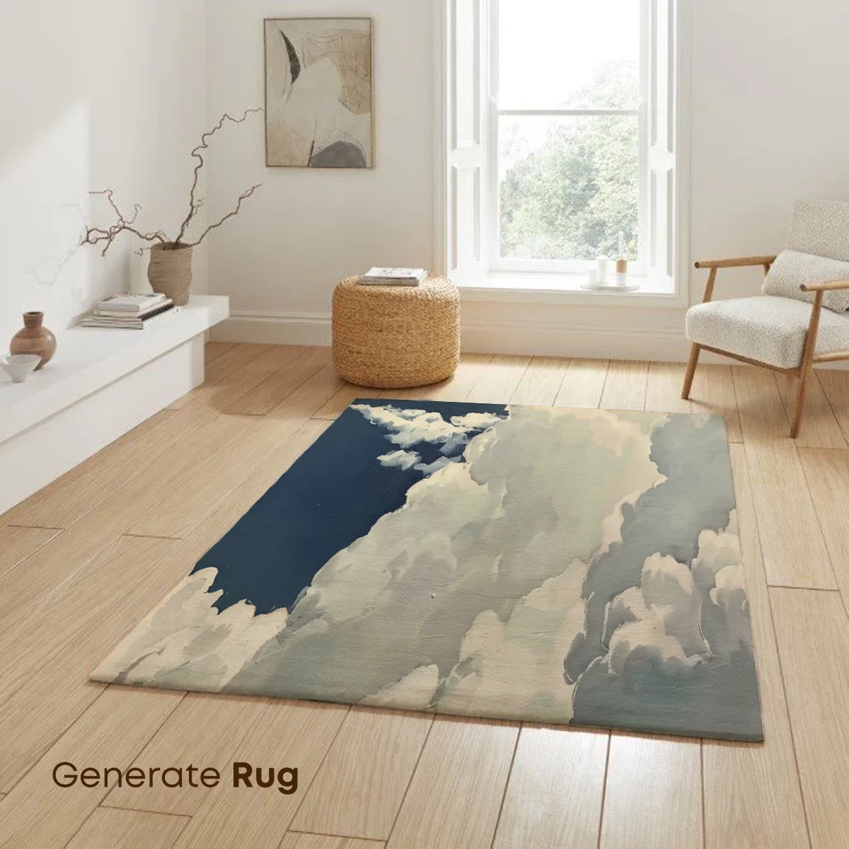 Cumulus Dreamscape: Ethereal Clouds in Oil - Image 6