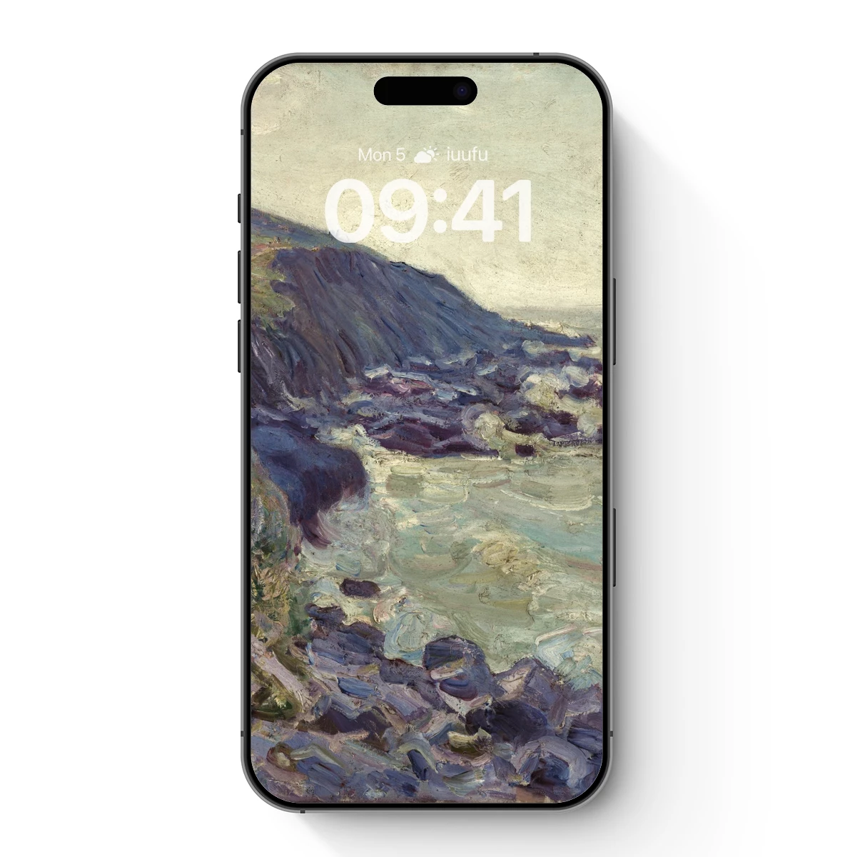 Cliffside Serenity: Impressionist Coastal Dream