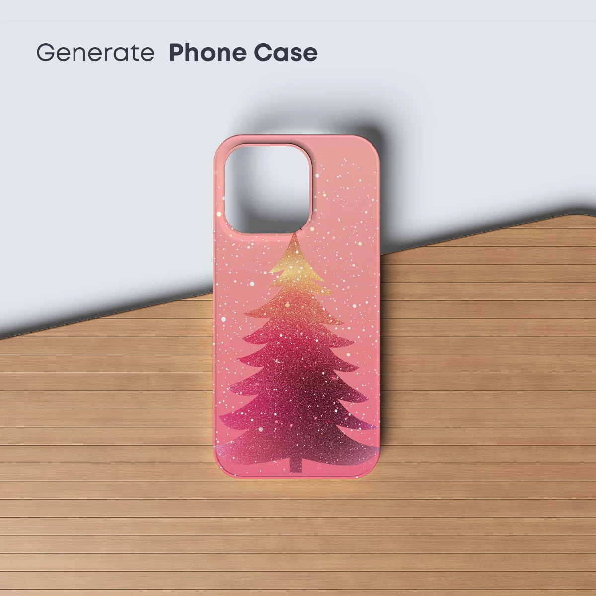 Glittering Gradient Christmas Tree - Image 3