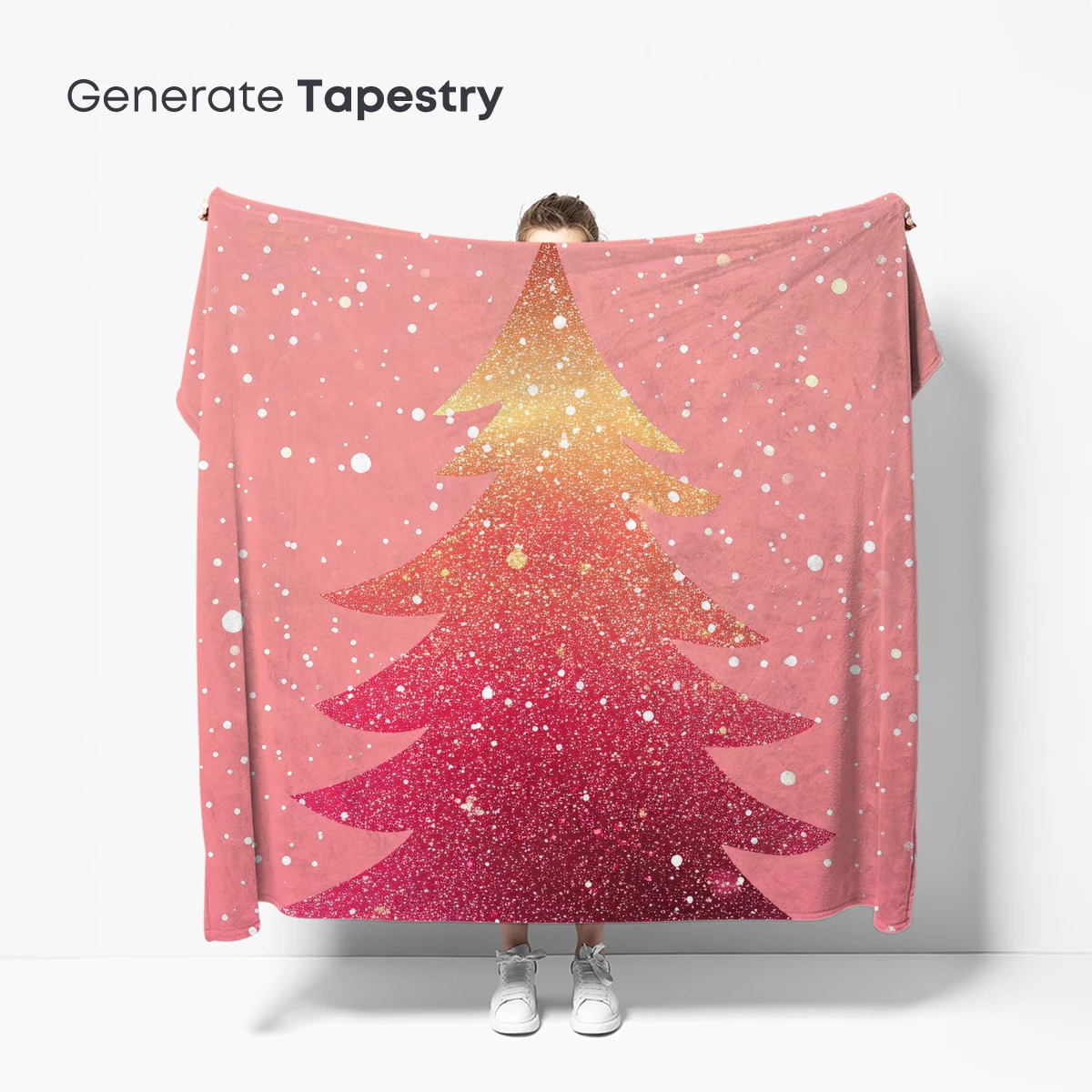 Glittering Gradient Christmas Tree - Image 5