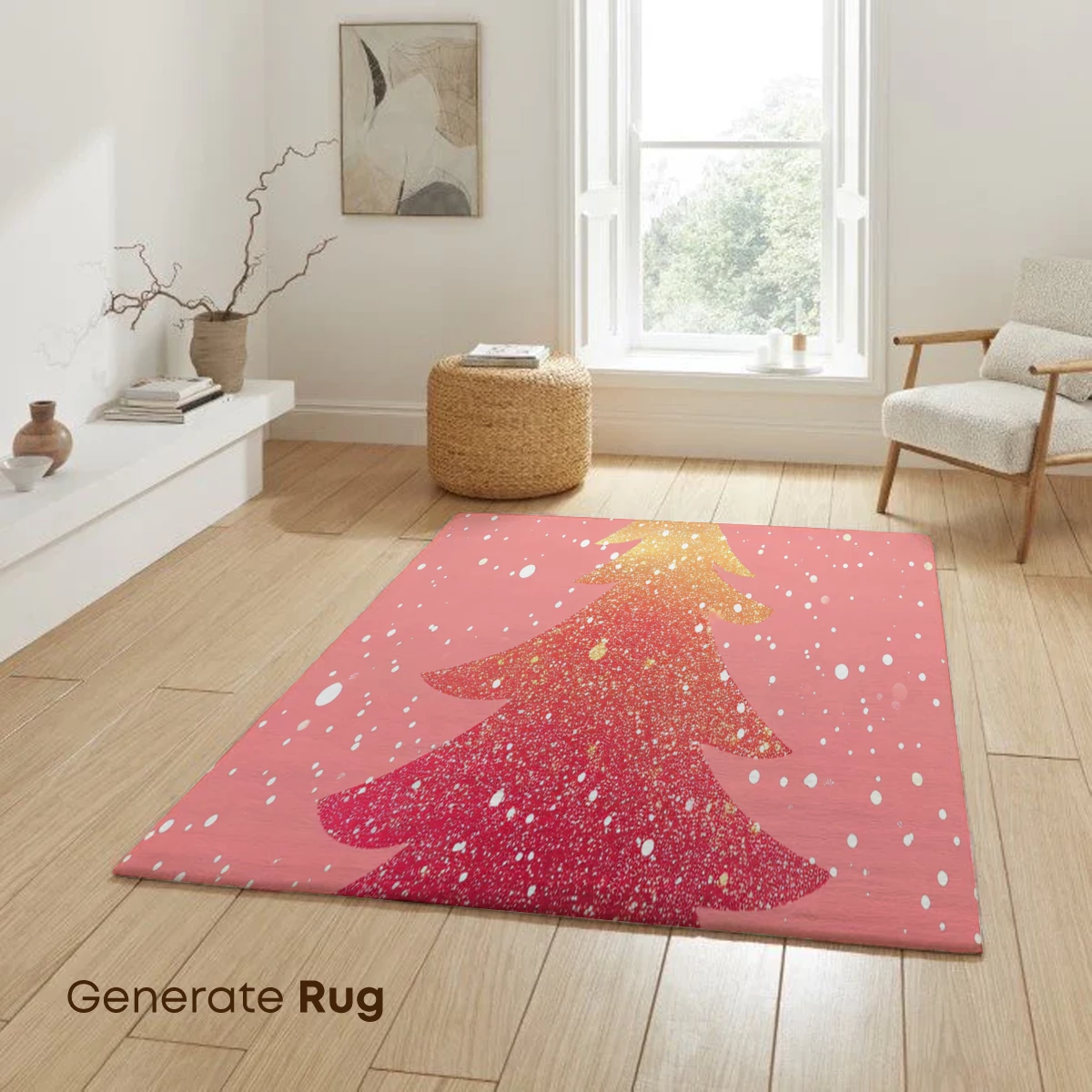 Glittering Gradient Christmas Tree - Image 6