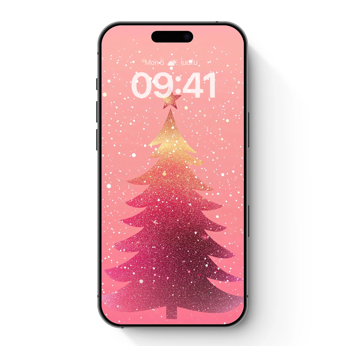 Glittering Gradient Christmas Tree Glittering Gradient Christmas Tree