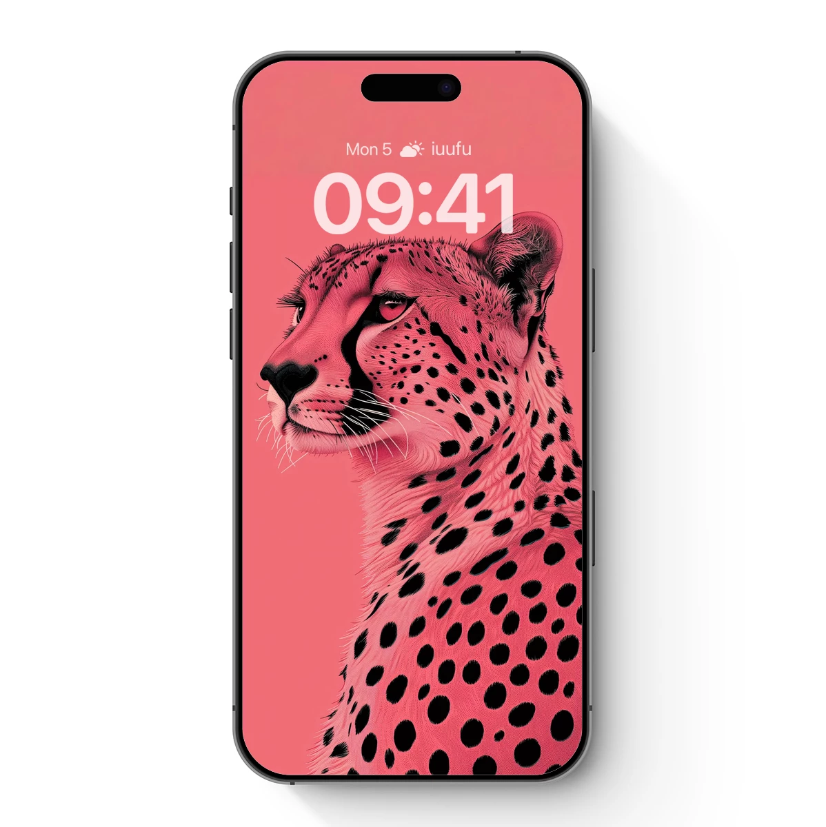 Crimson Cheetah: Modern Artistic Tribute