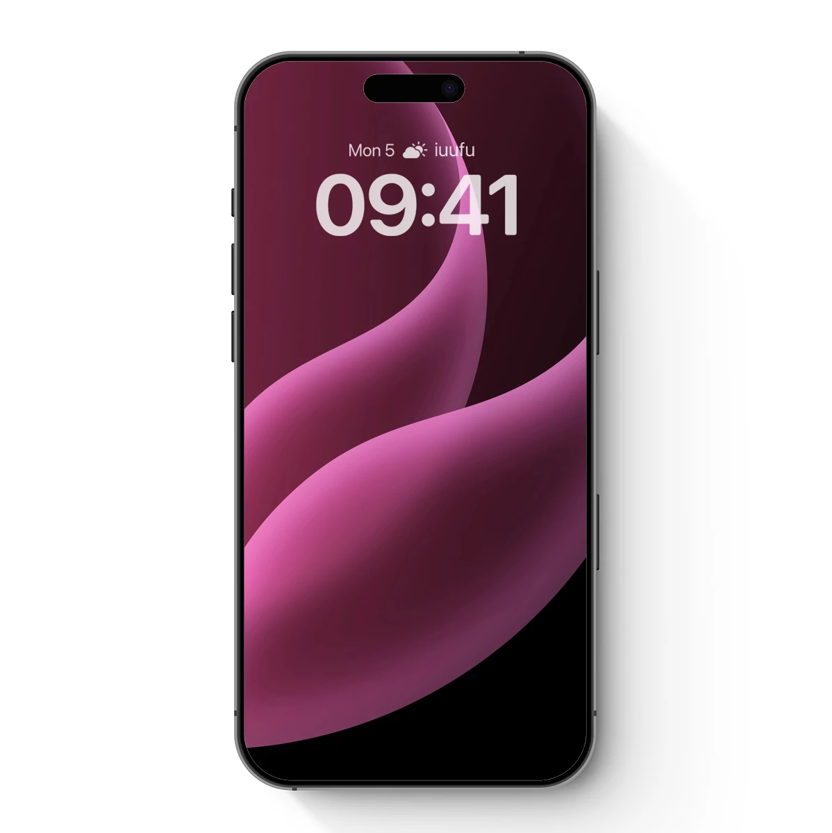 Elegant Pink Swirl: Abstract Fluidity