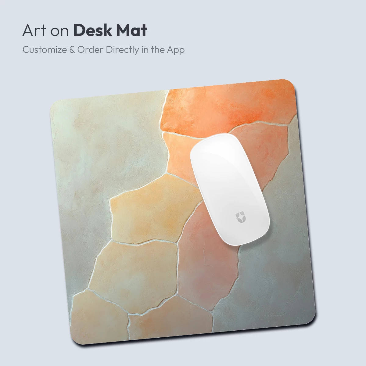 Fractured Terra: Abstract Earth Tones in Geometric Harmony - Image 4