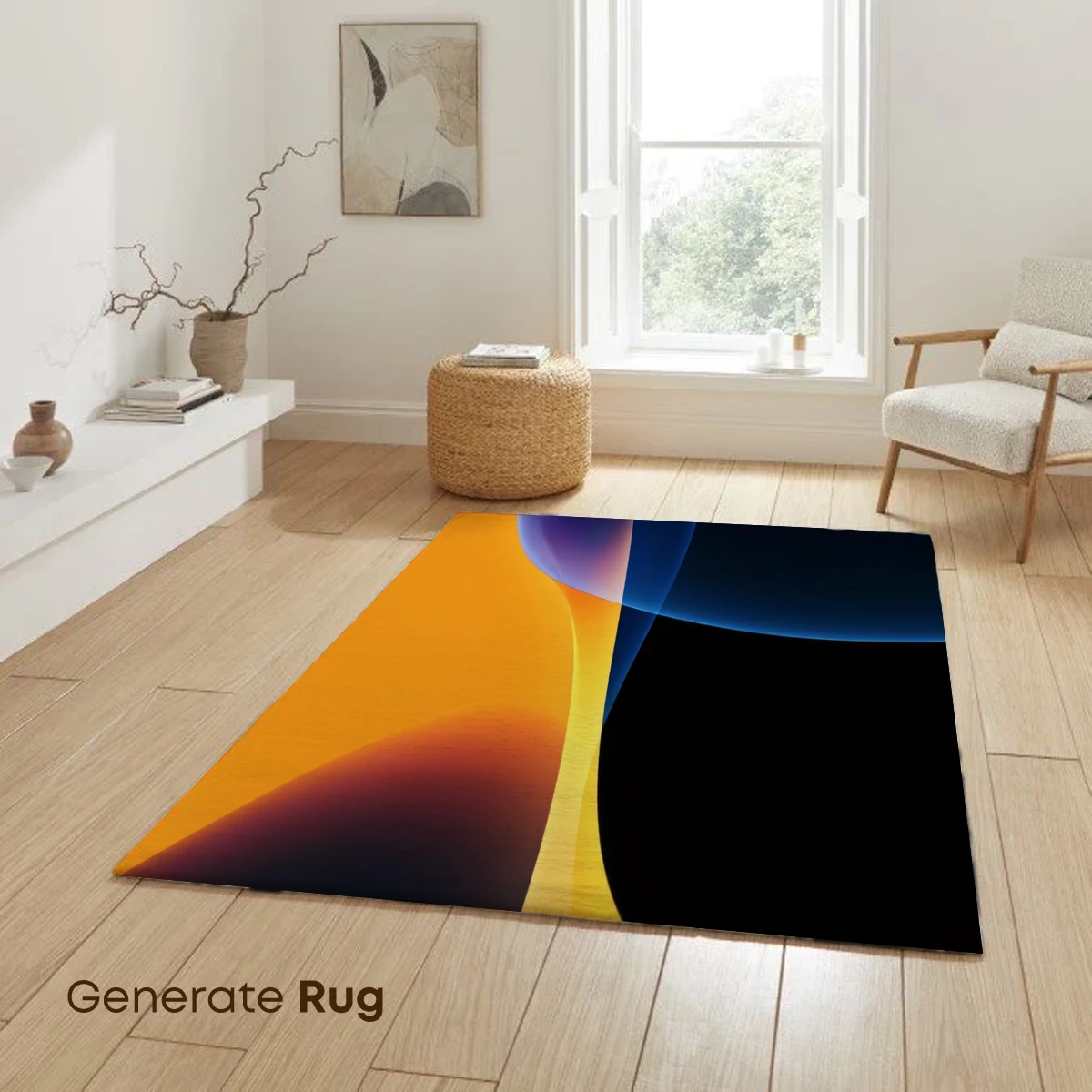 Ethereal Flow: Abstract Fusion of Light and Shadow - Image 6