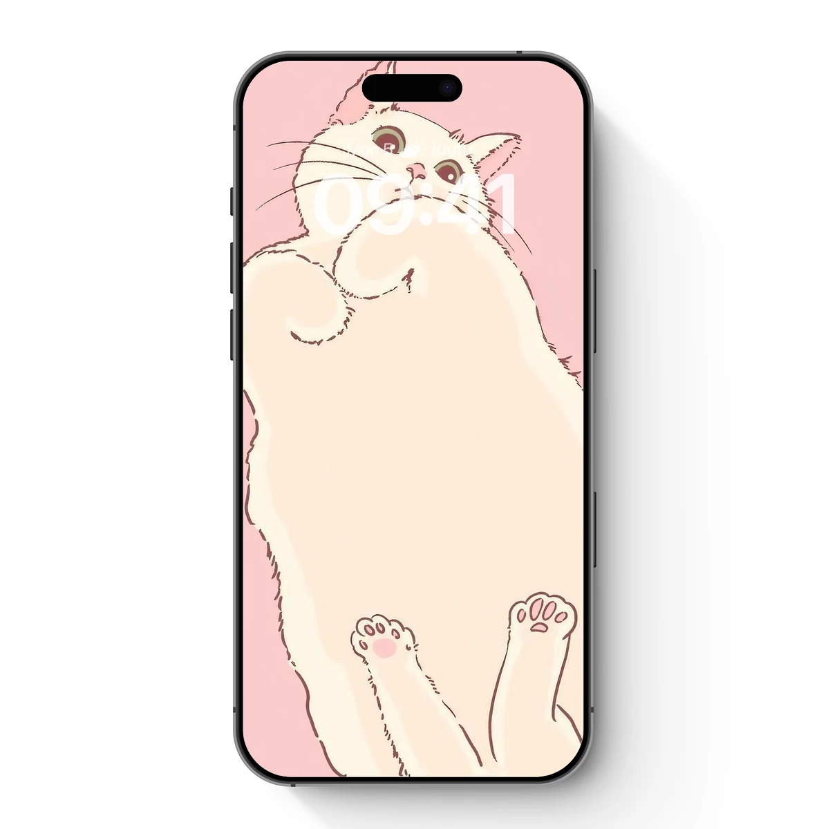 Chubby Cat Bliss: Whimsical Feline Art