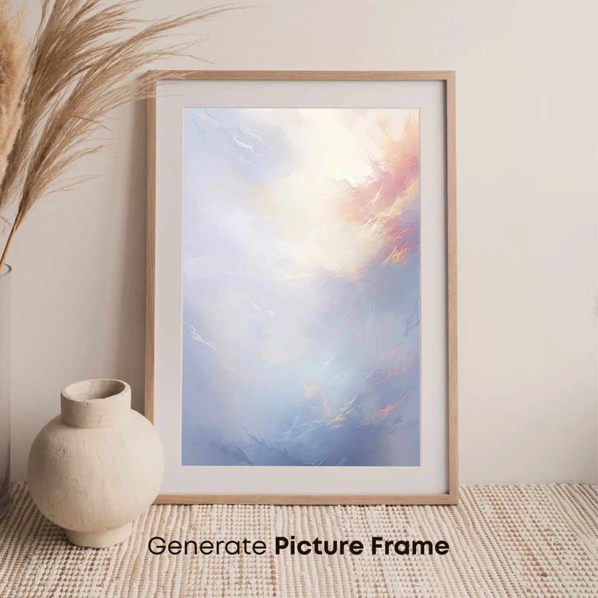 Ethereal Dawn: Abstract Cloud Symphony - Image 7