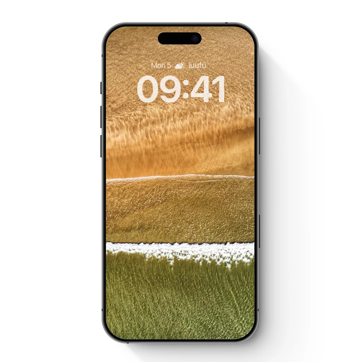 Aerial Symphony of Sand and Sea