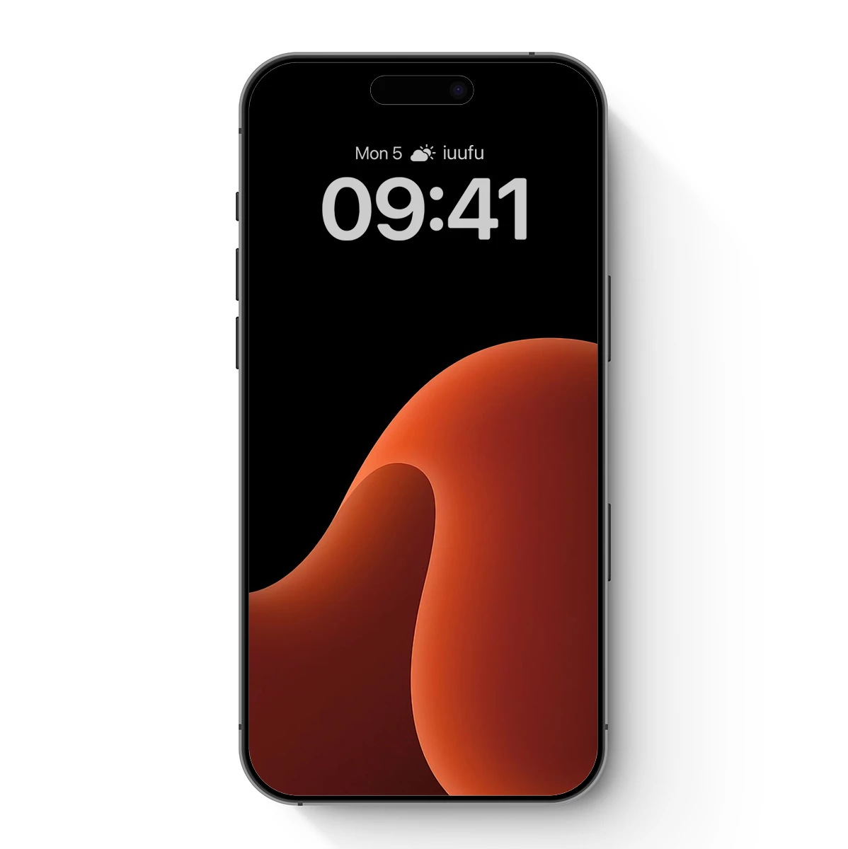 Eclipse of Form: Abstract Orange Curves