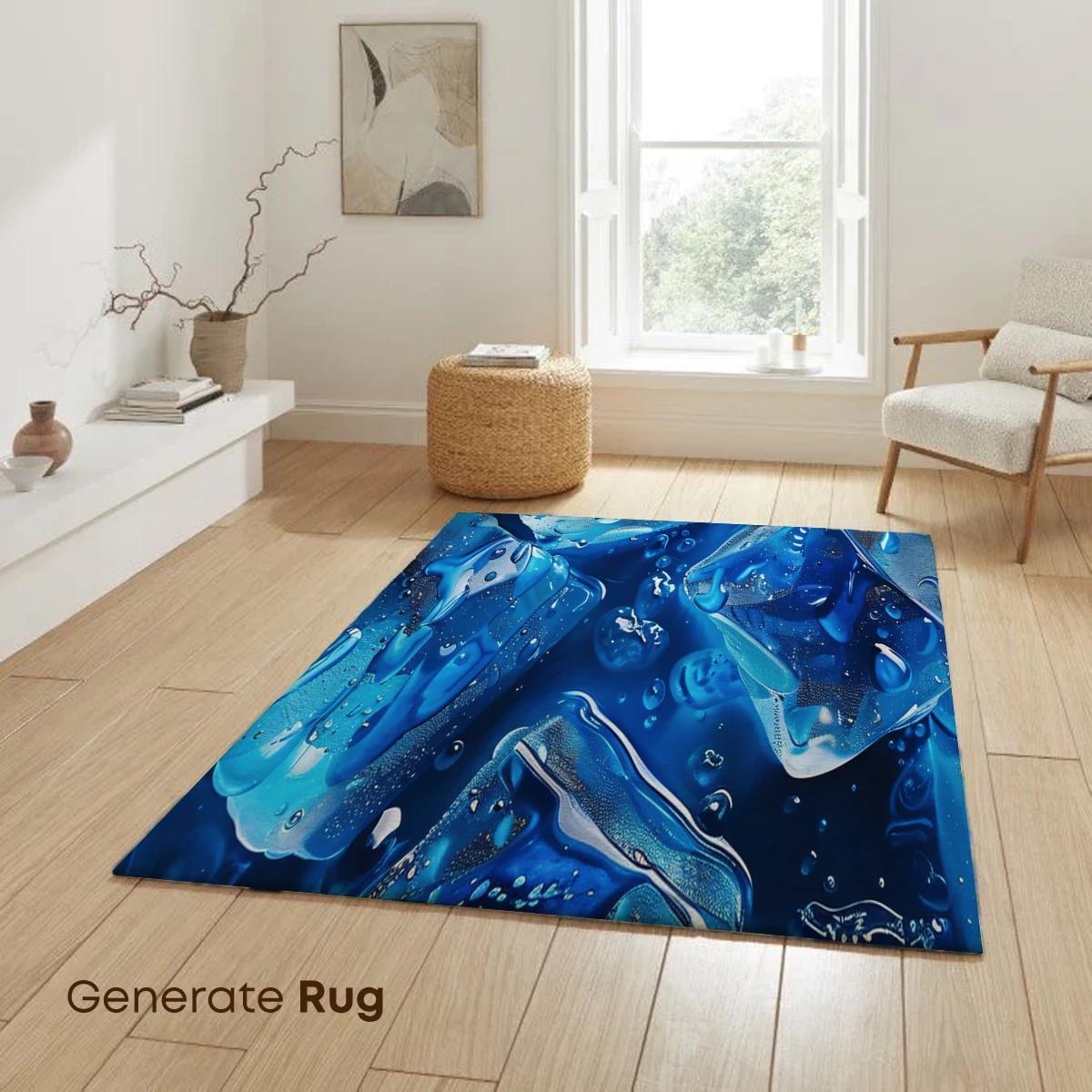 Blue Ice Symphony: Crystal Clarity in Cool Tones - Image 6