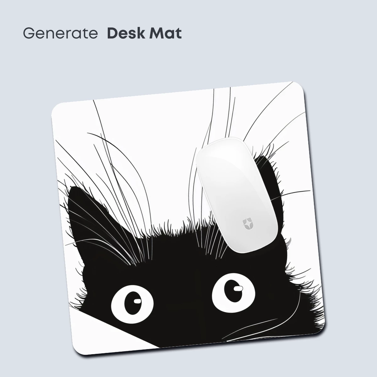 Peeking Cat Whiskers: Minimalist Mystery - Image 4