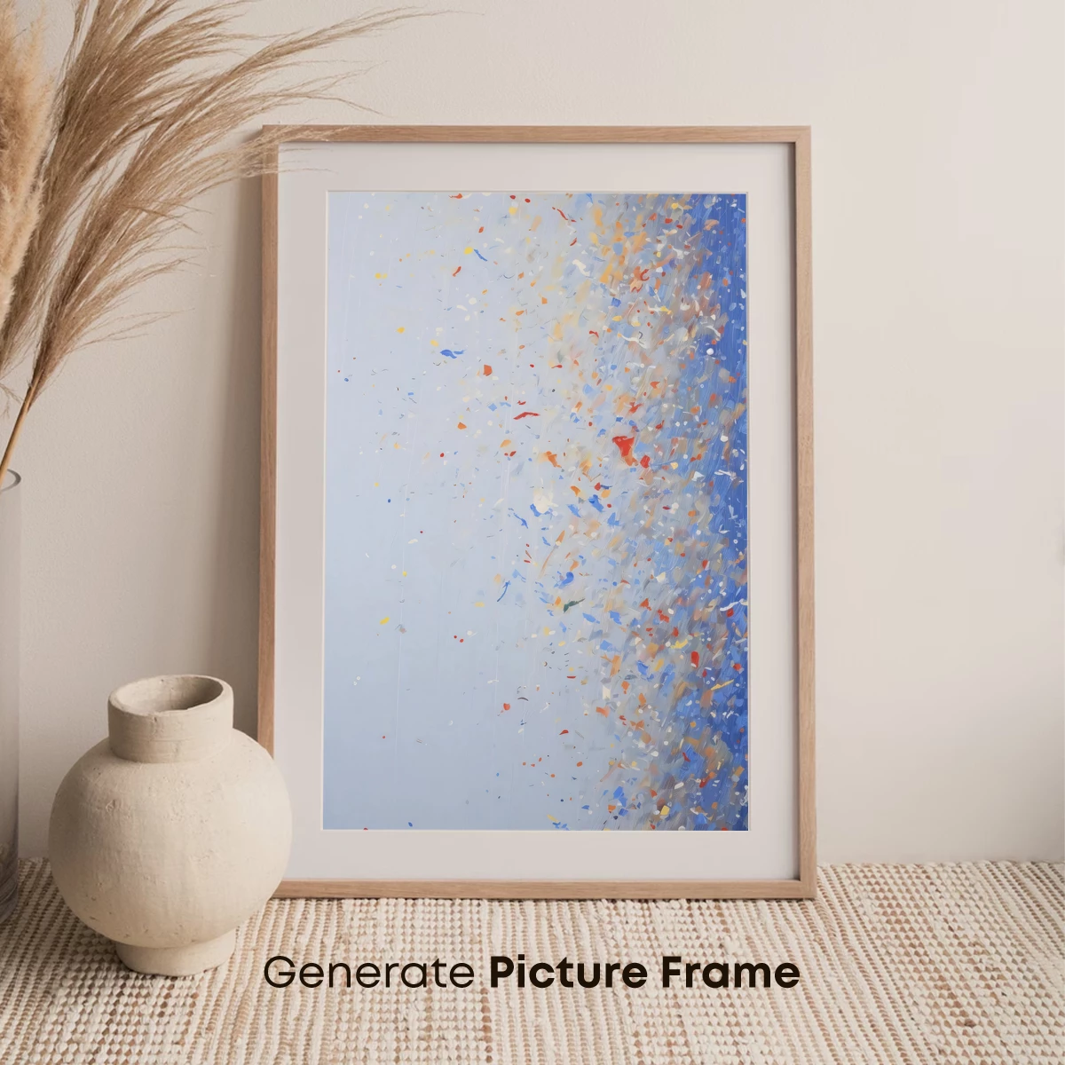 Confetti Cascade: Abstract Festivity in Motion - Image 7