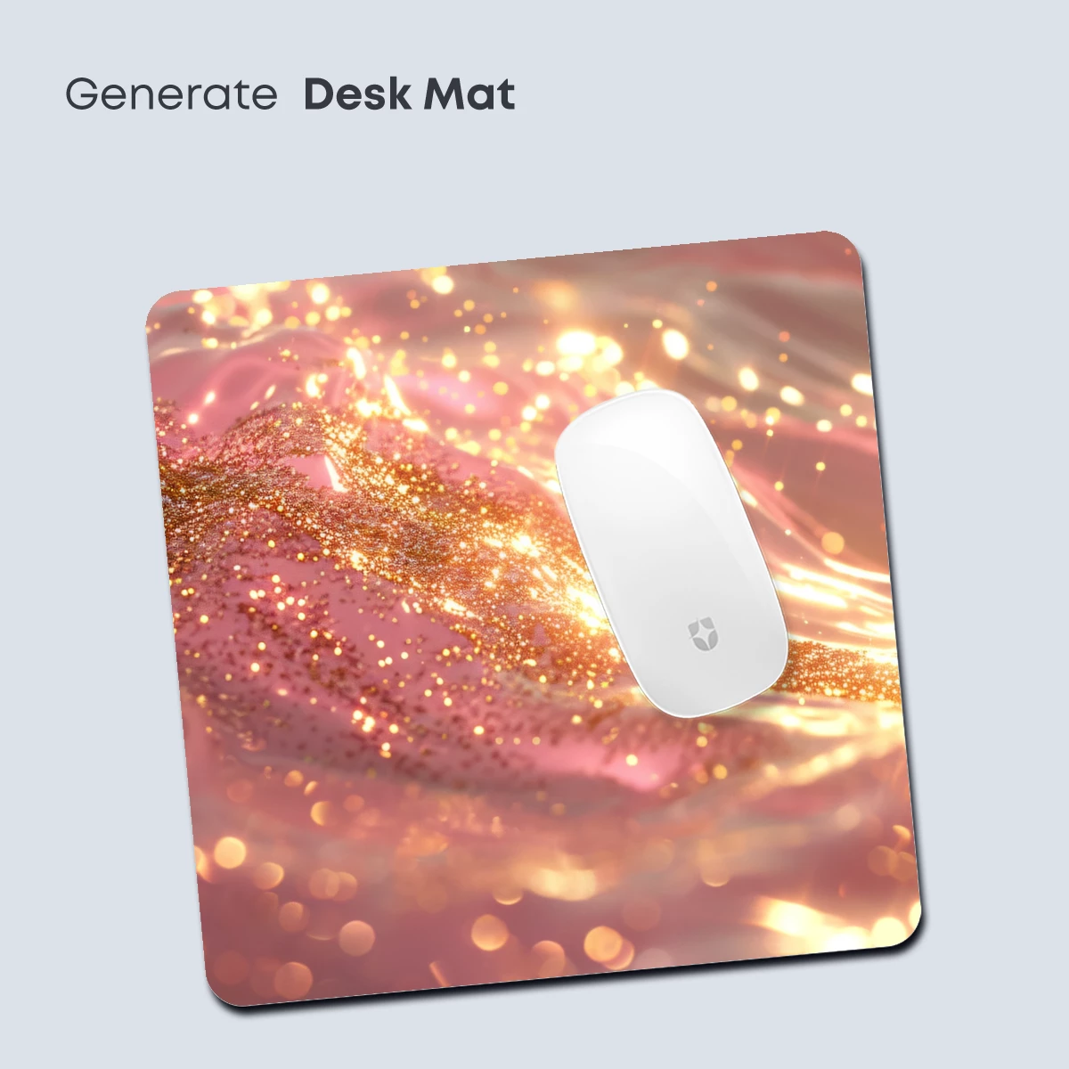 Golden Ripple in Rose Quartz - Image 4