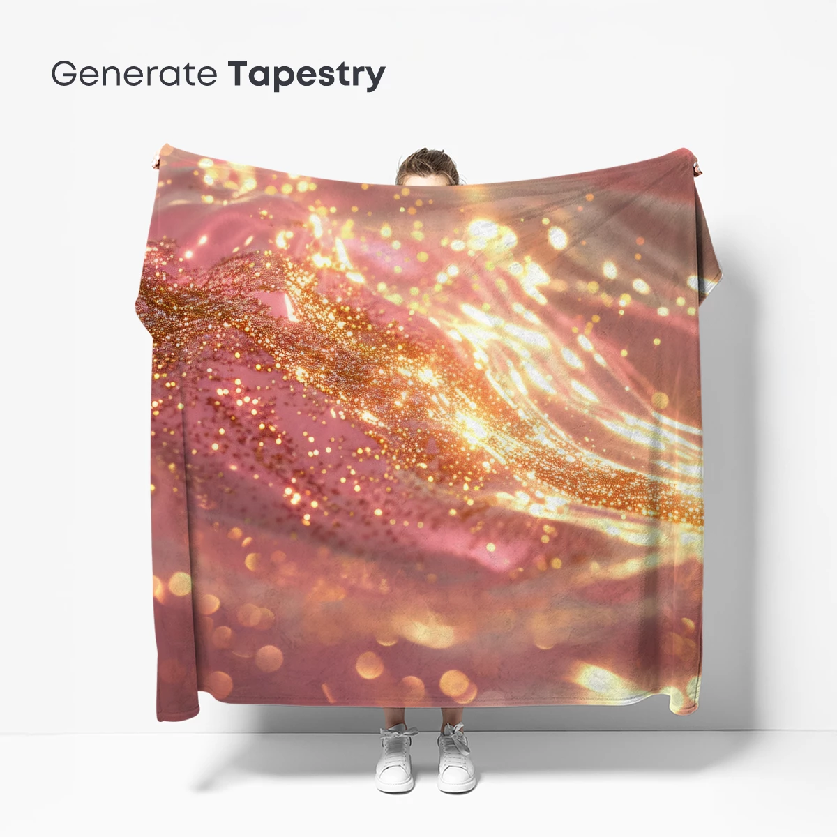 Golden Ripple in Rose Quartz - Image 5