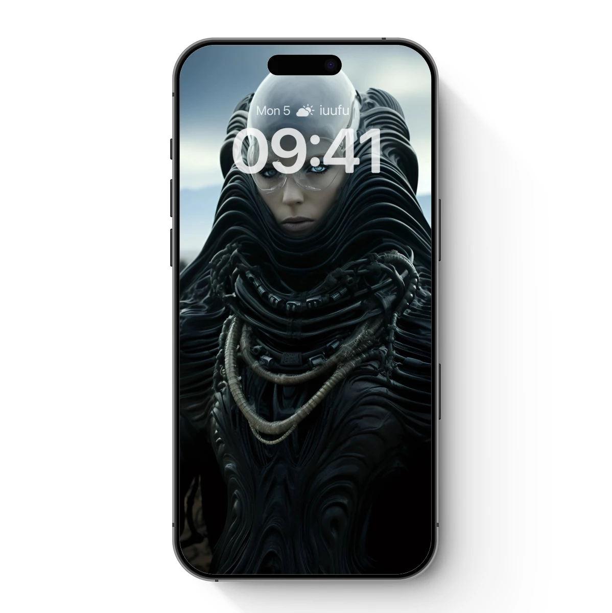 Alien Queen Odyssey: Futuristic Gothic Elegance