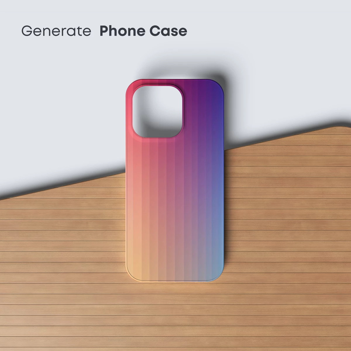 Gradient Symphony: Vertical Harmony in Pastel Tones - Image 3