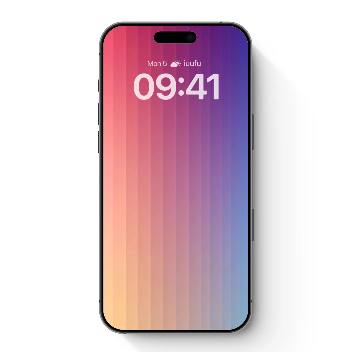 Gradient Symphony: Vertical Harmony in Pastel Tones