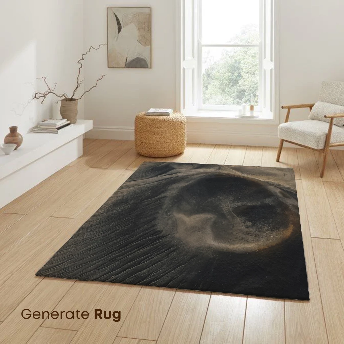 Desert Crater Elegy: A Study in Earthly Textures - Image 6