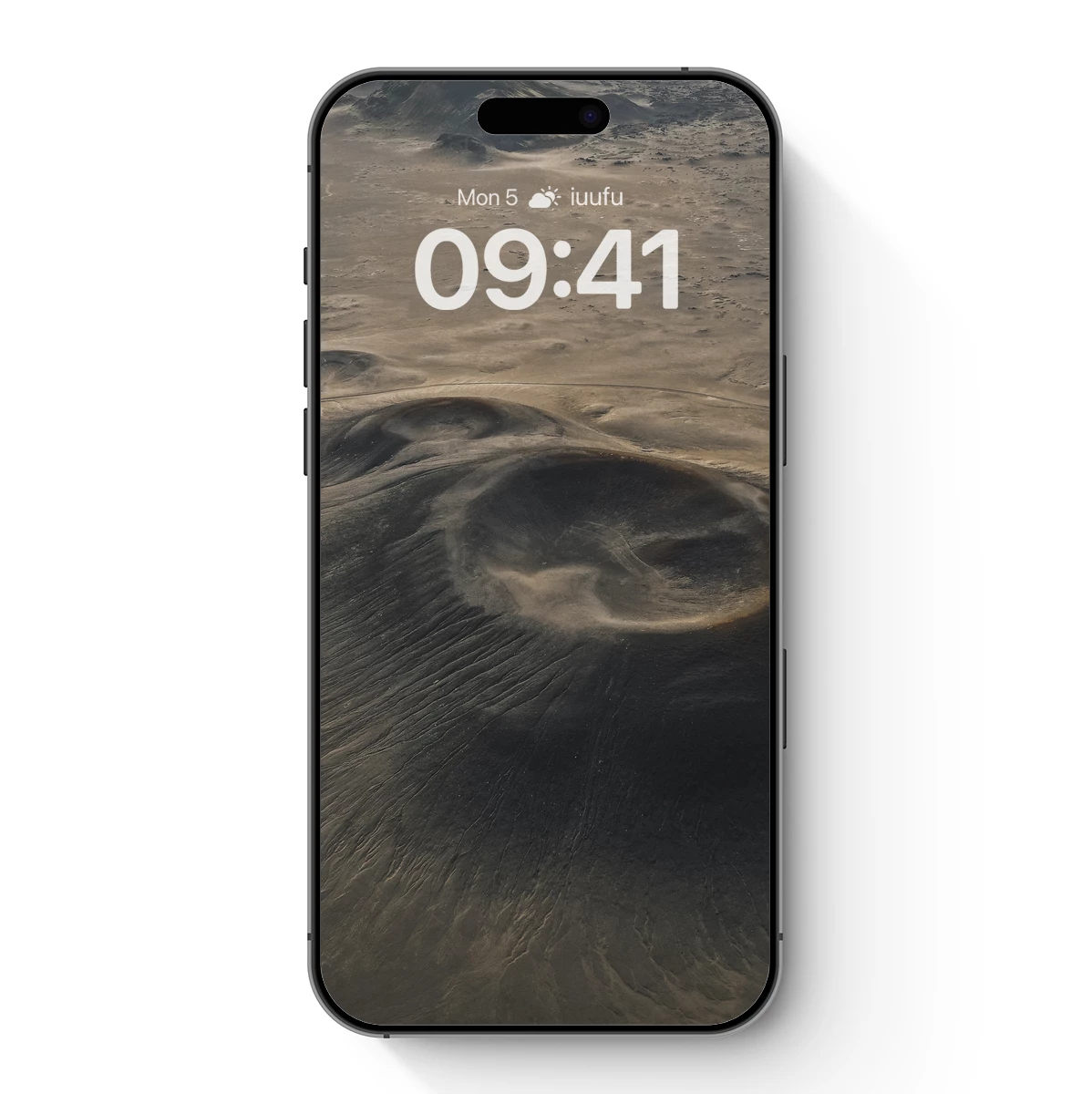 Desert Crater Elegy: A Study in Earthly Textures