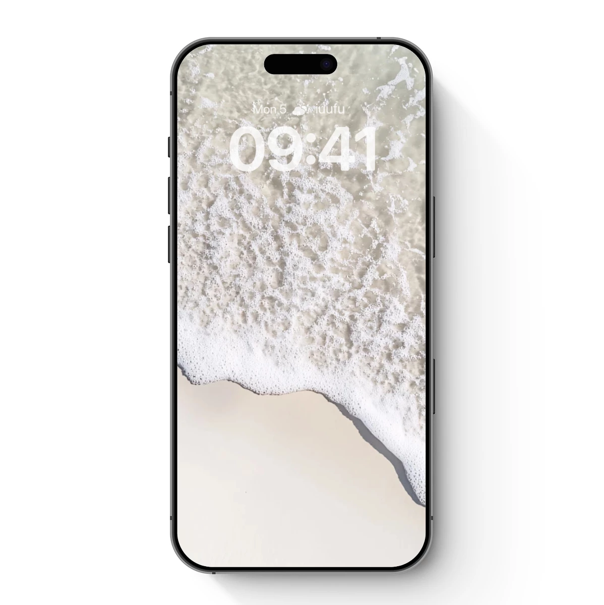 Eternal Shoreline: Serene Waves Meet Sand