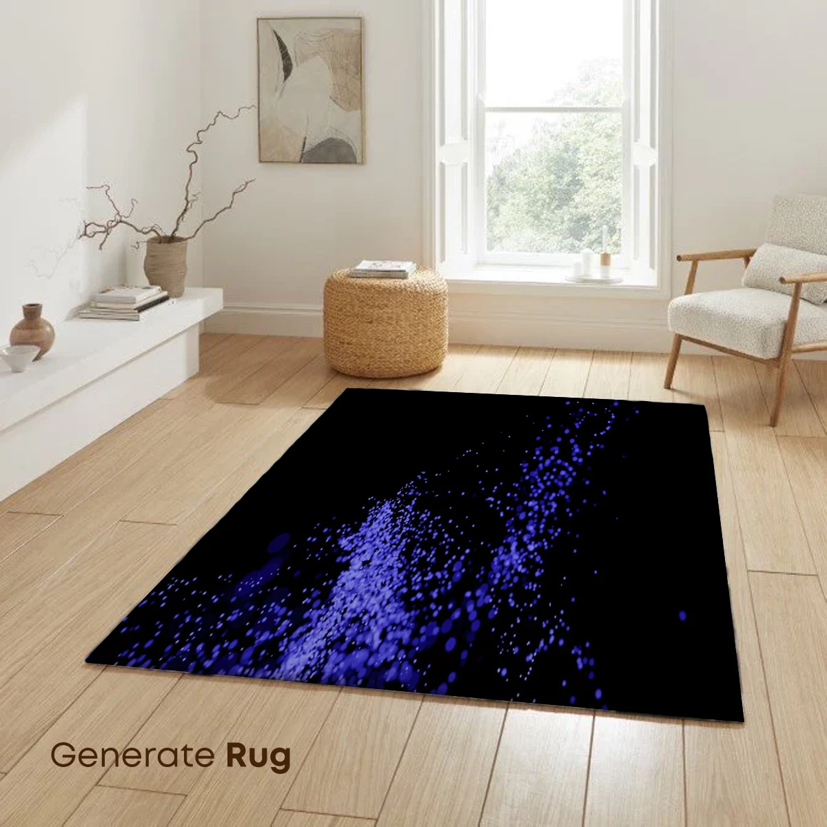 Blue Nebula Whispers: Cosmic Dust Trails - Image 6