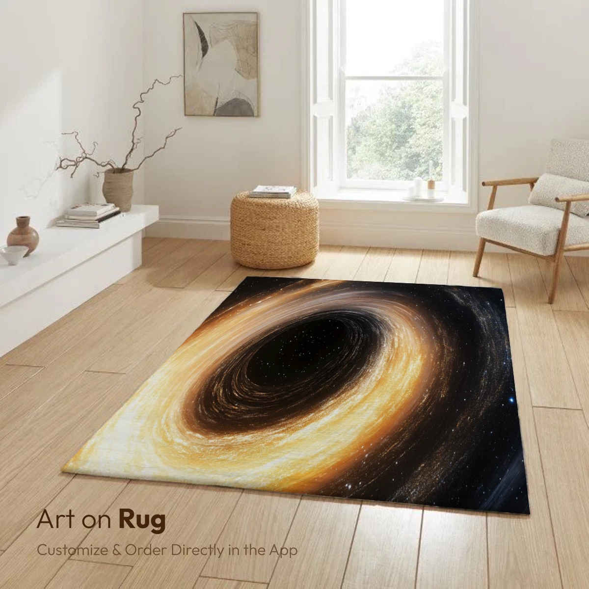 Cosmic Vortex: Swirling Black Hole Artistry - Image 6