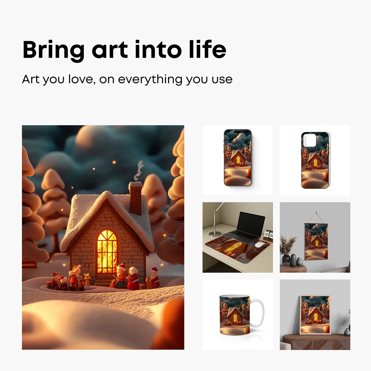 Cozy Winter Cottage: A Festive Gathering - Image 2