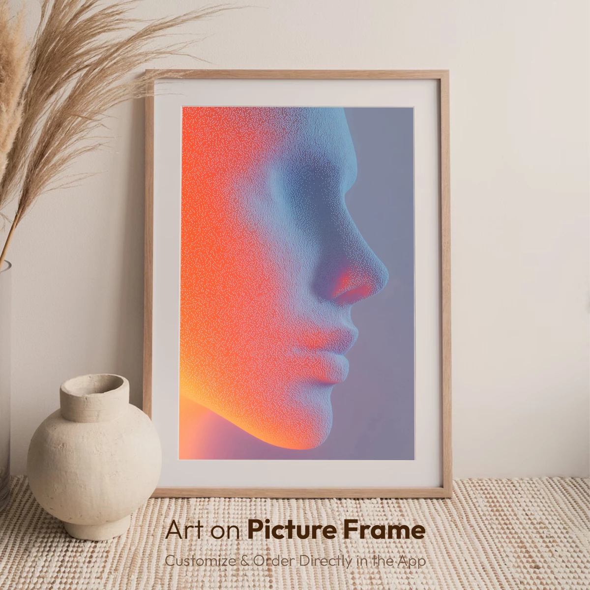 Dot Matrix Profile: Neon Gradient Sculpture - Image 7