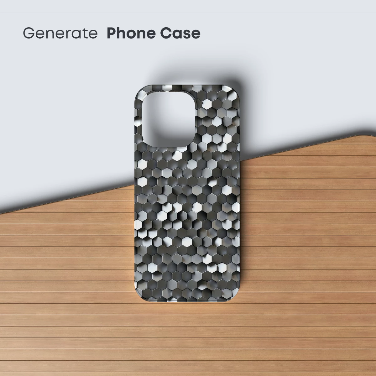 Hexagonal Metal Symphony: Geometric Elegance - Image 3