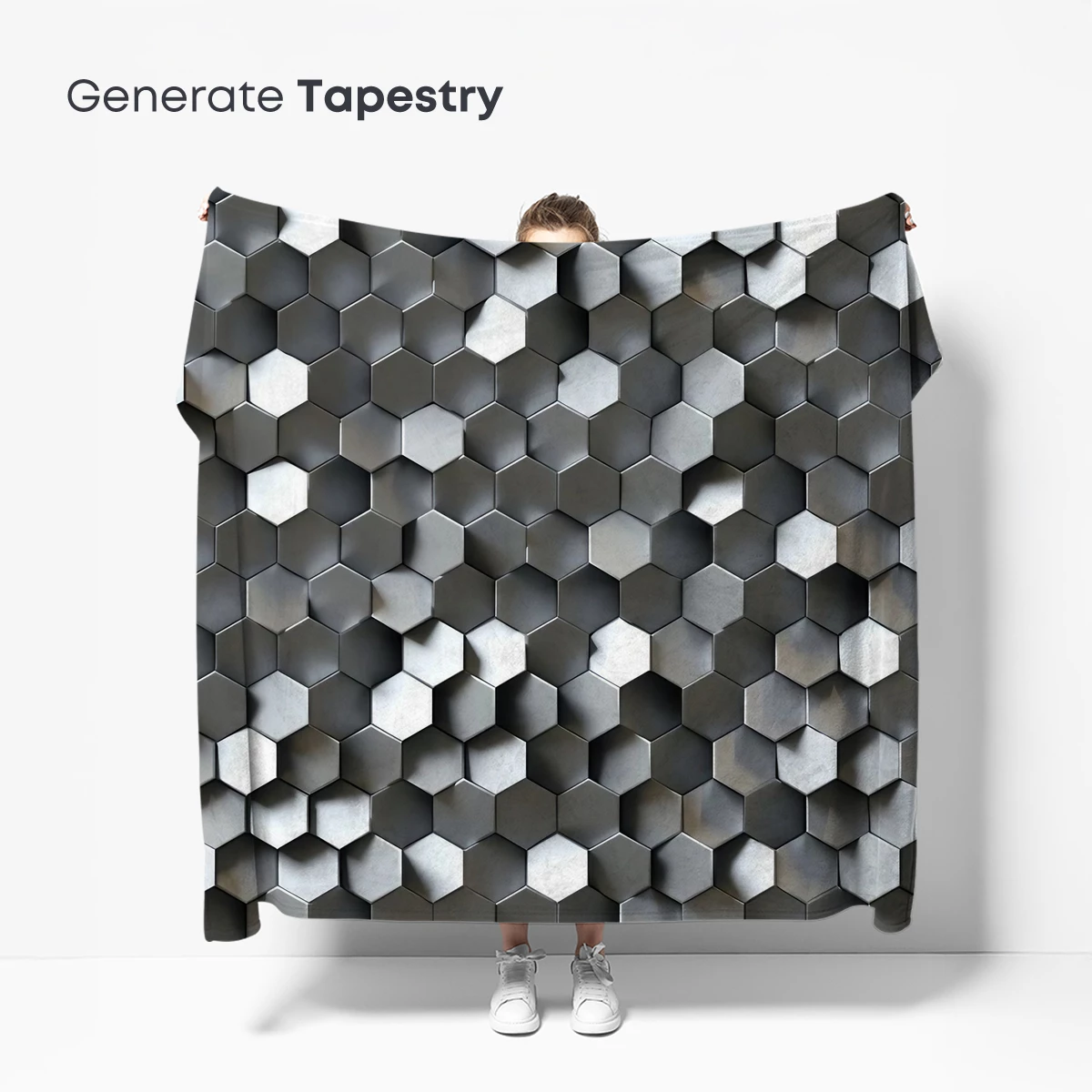 Hexagonal Metal Symphony: Geometric Elegance - Image 5