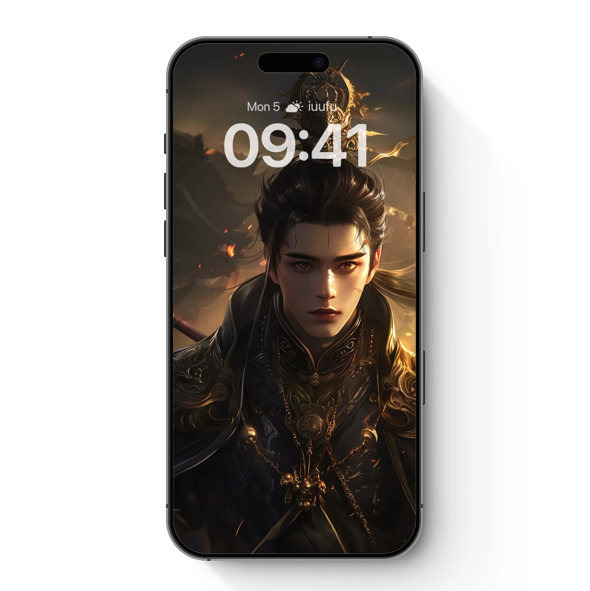 Epic Warrior in Golden Armor: Fantasy Art Mastery