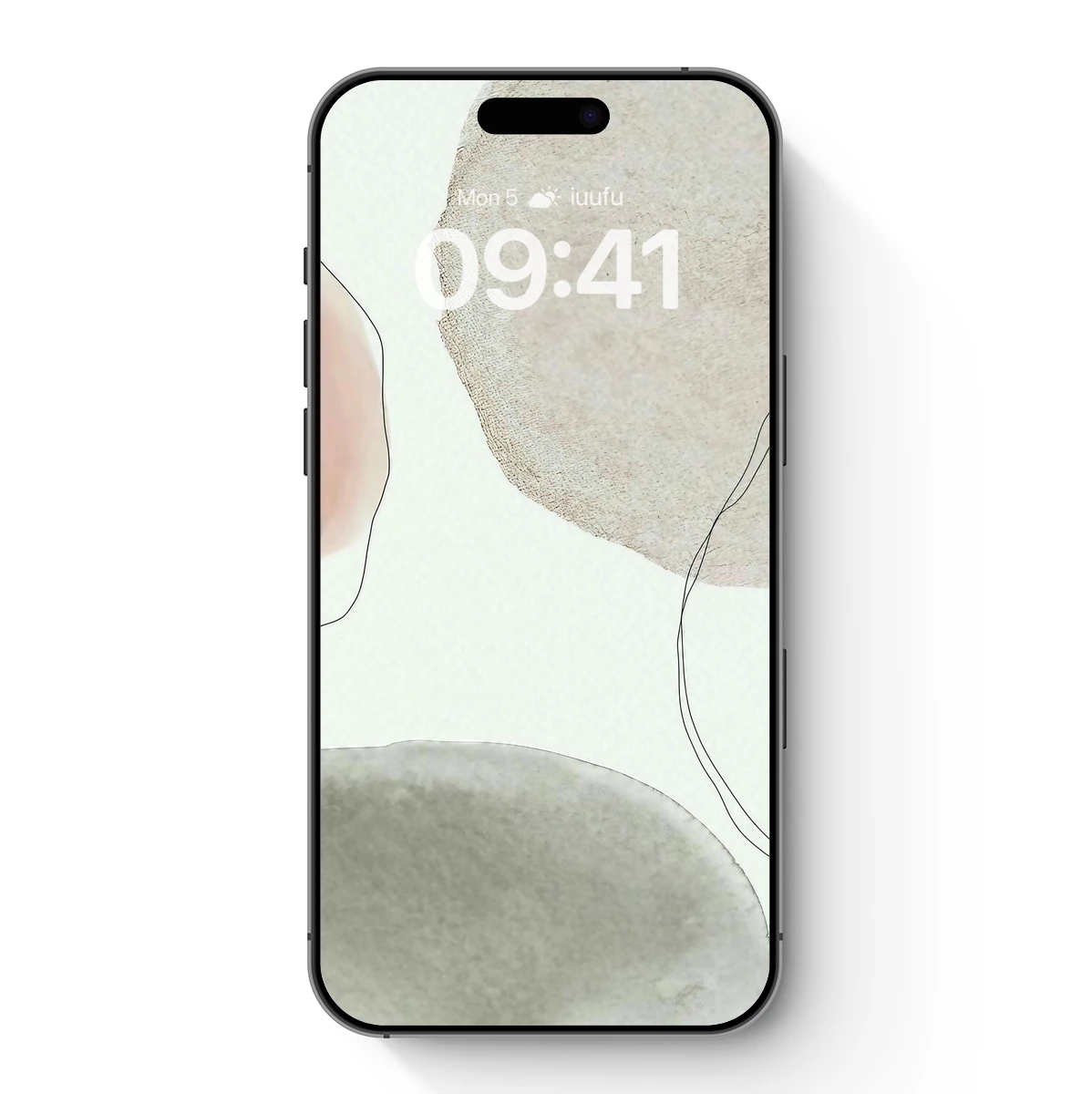 Abstract Pebble Harmony: Minimalist Zen Art