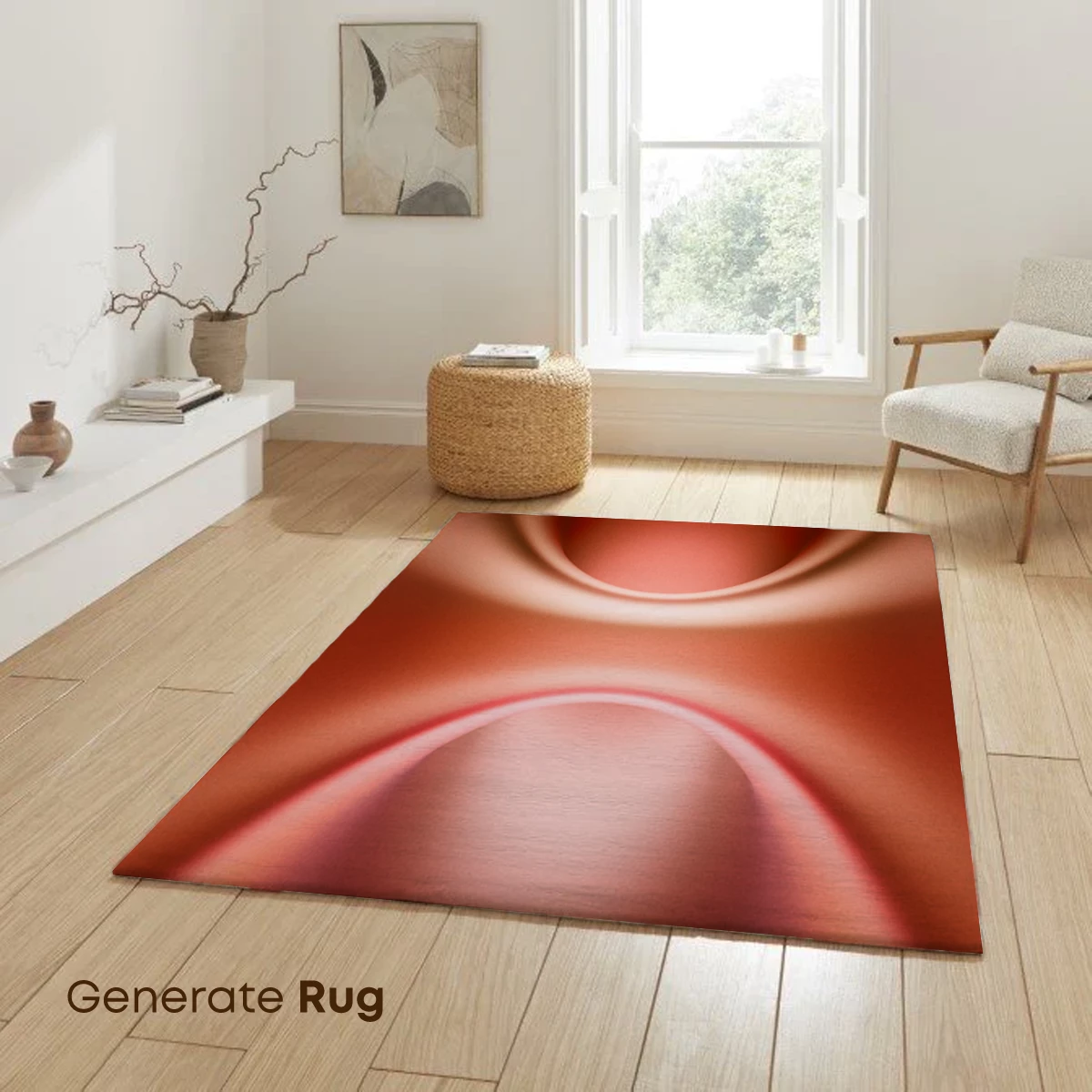 Infinite Loop: Abstract Infinity Symbol in Warm Tones - Image 6