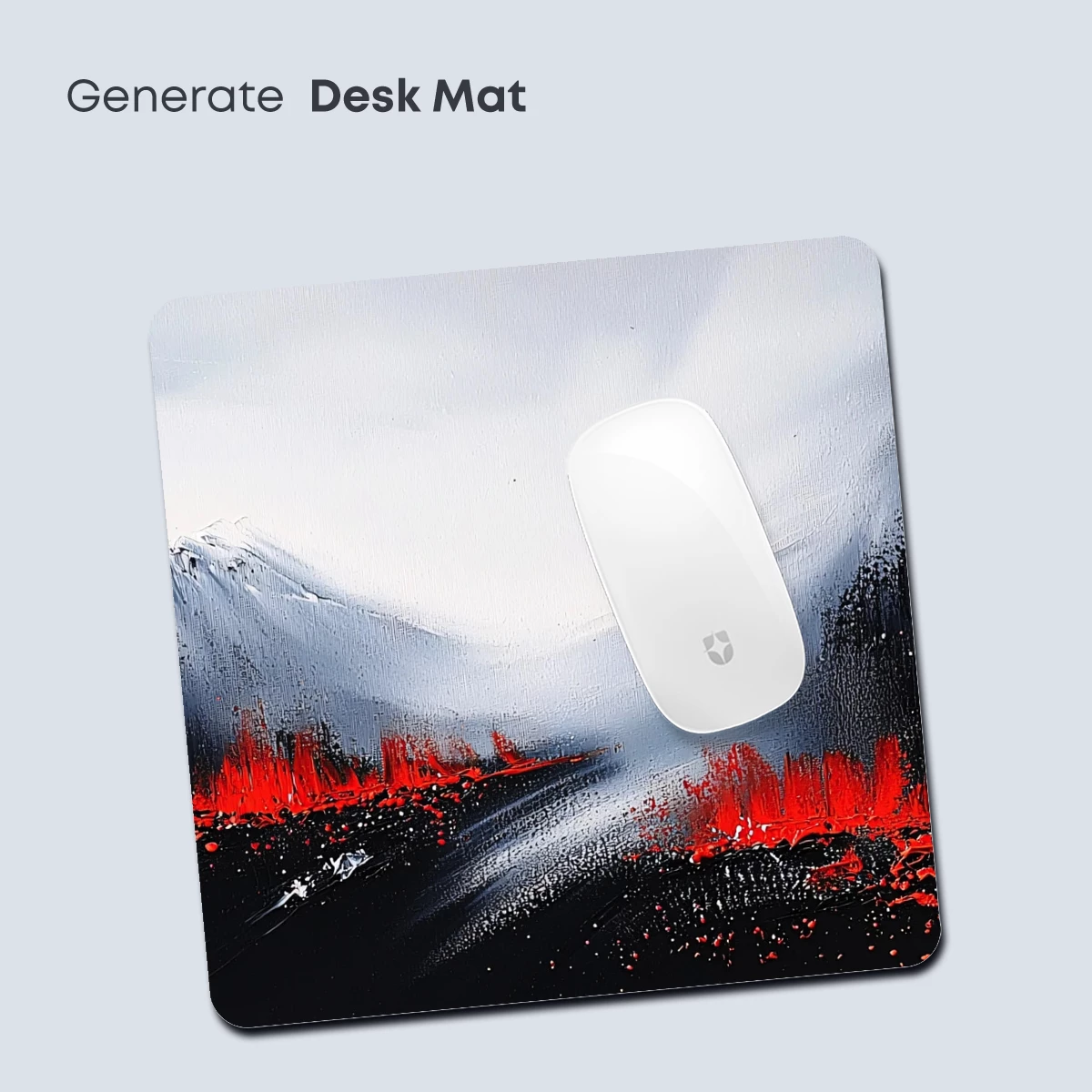 Infernal Valley: Abstract Fusion of Fire and Ice - Image 4