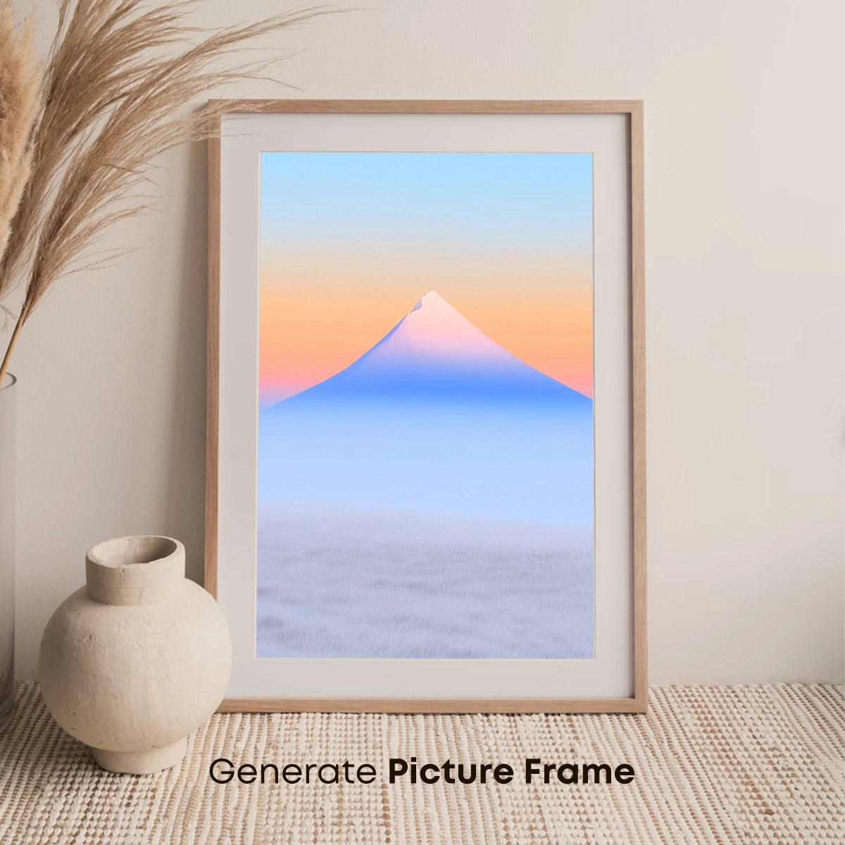 Eternal Snow Peak at Dawn - Image 7