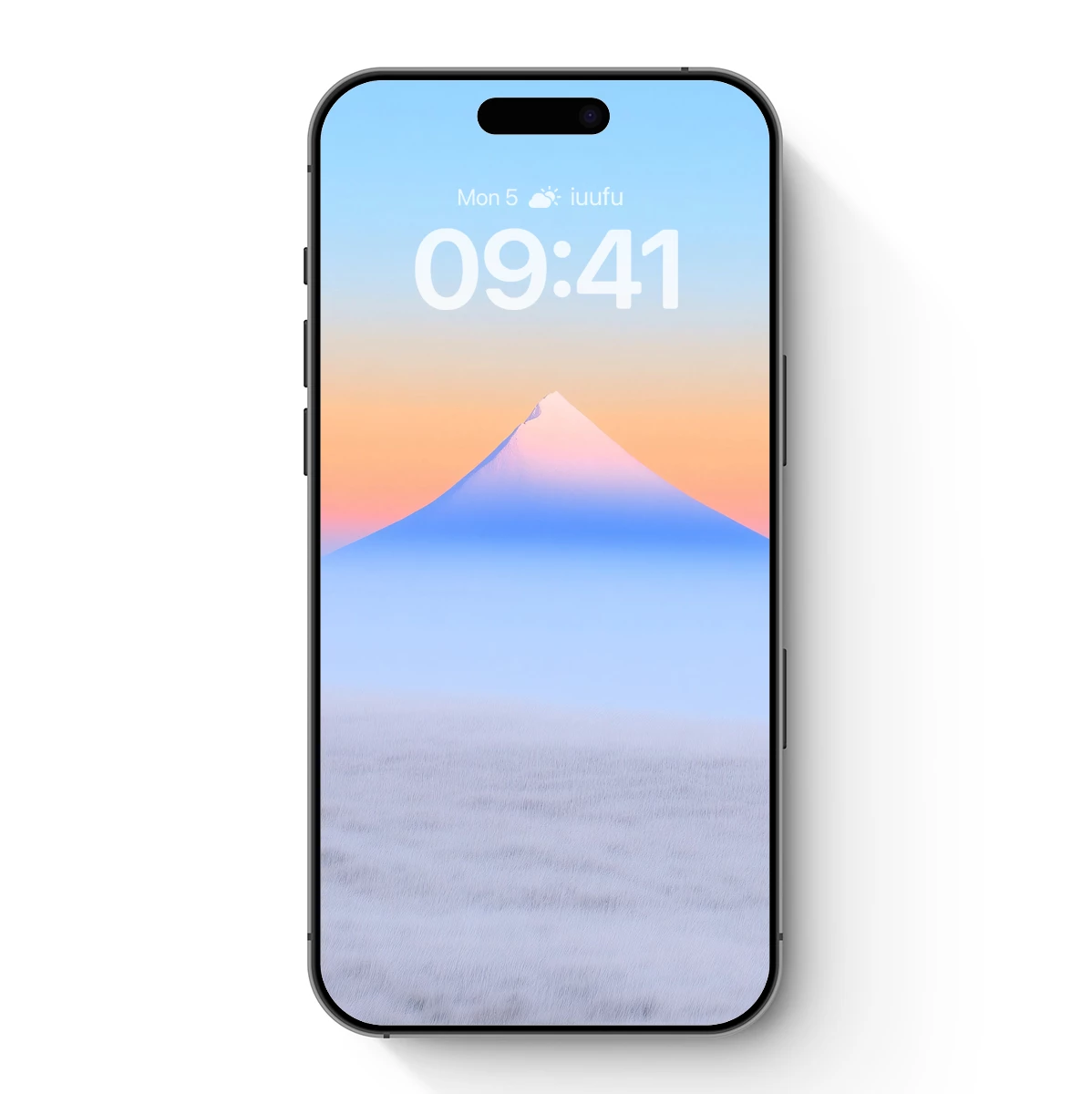 Eternal Snow Peak at Dawn - Image 1
