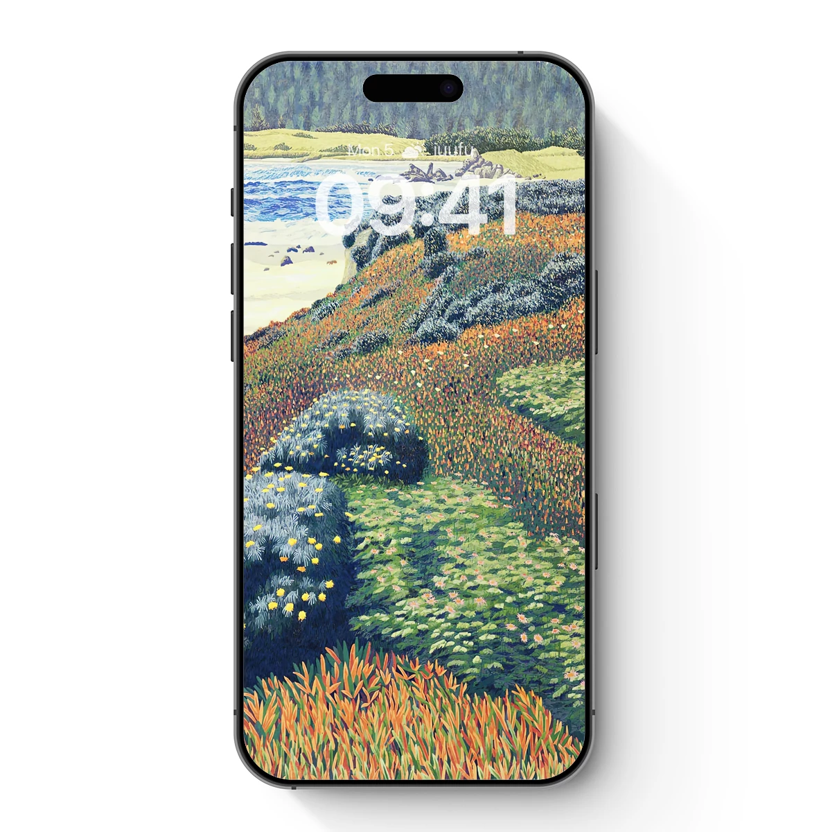 Coastal Wildflower Symphony