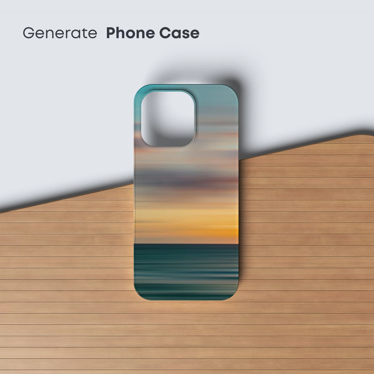 Horizon Blur: Sunset's Abstract Symphony - Image 3