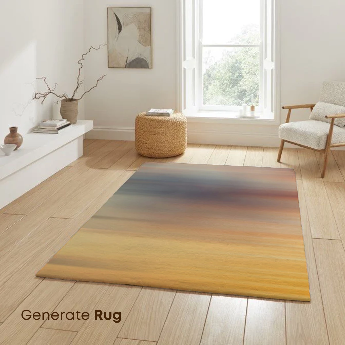 Horizon Blur: Sunset's Abstract Symphony - Image 6