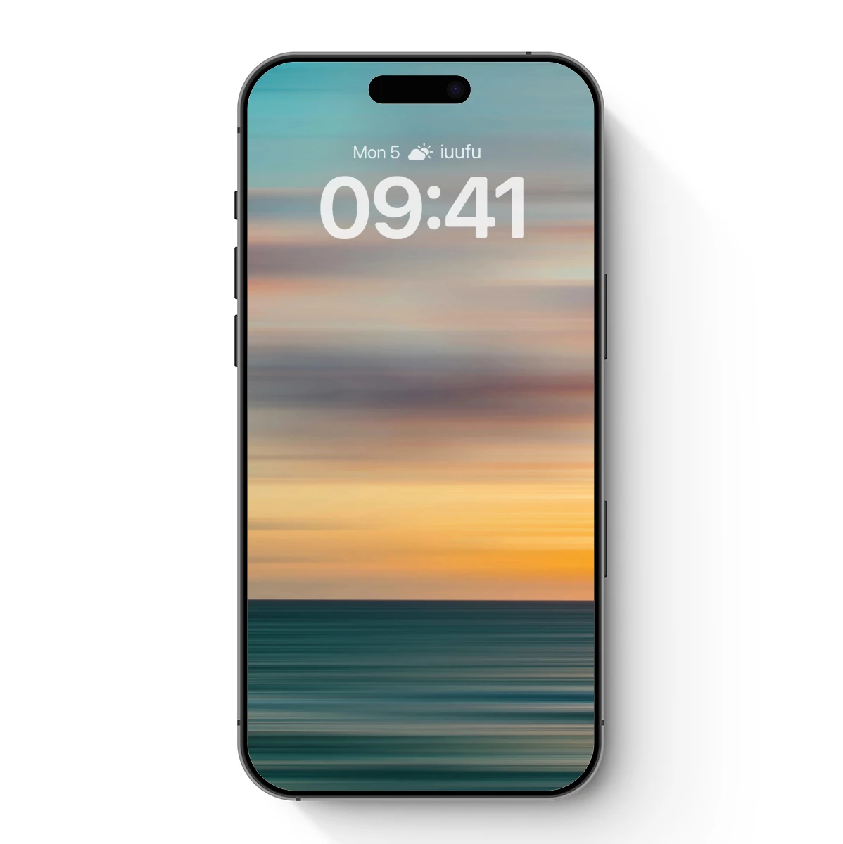 Horizon Blur: Sunset's Abstract Symphony