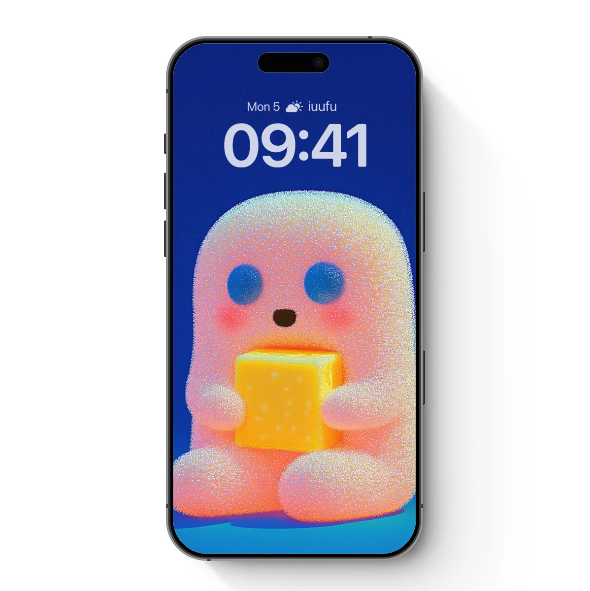 Cheesy Delight: Bubble-Textured Ghost Snack Time Cheesy Delight: Bubble-Textured Ghost Snack Time