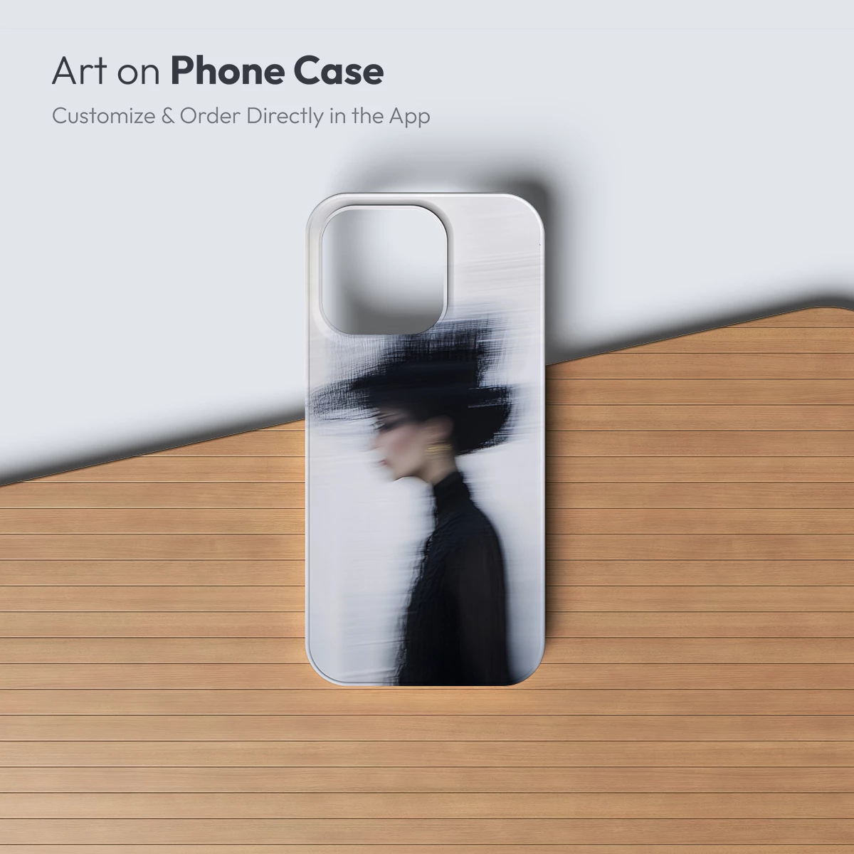 Ethereal Hat Blur: A Study in Motion and Mystery - Image 3