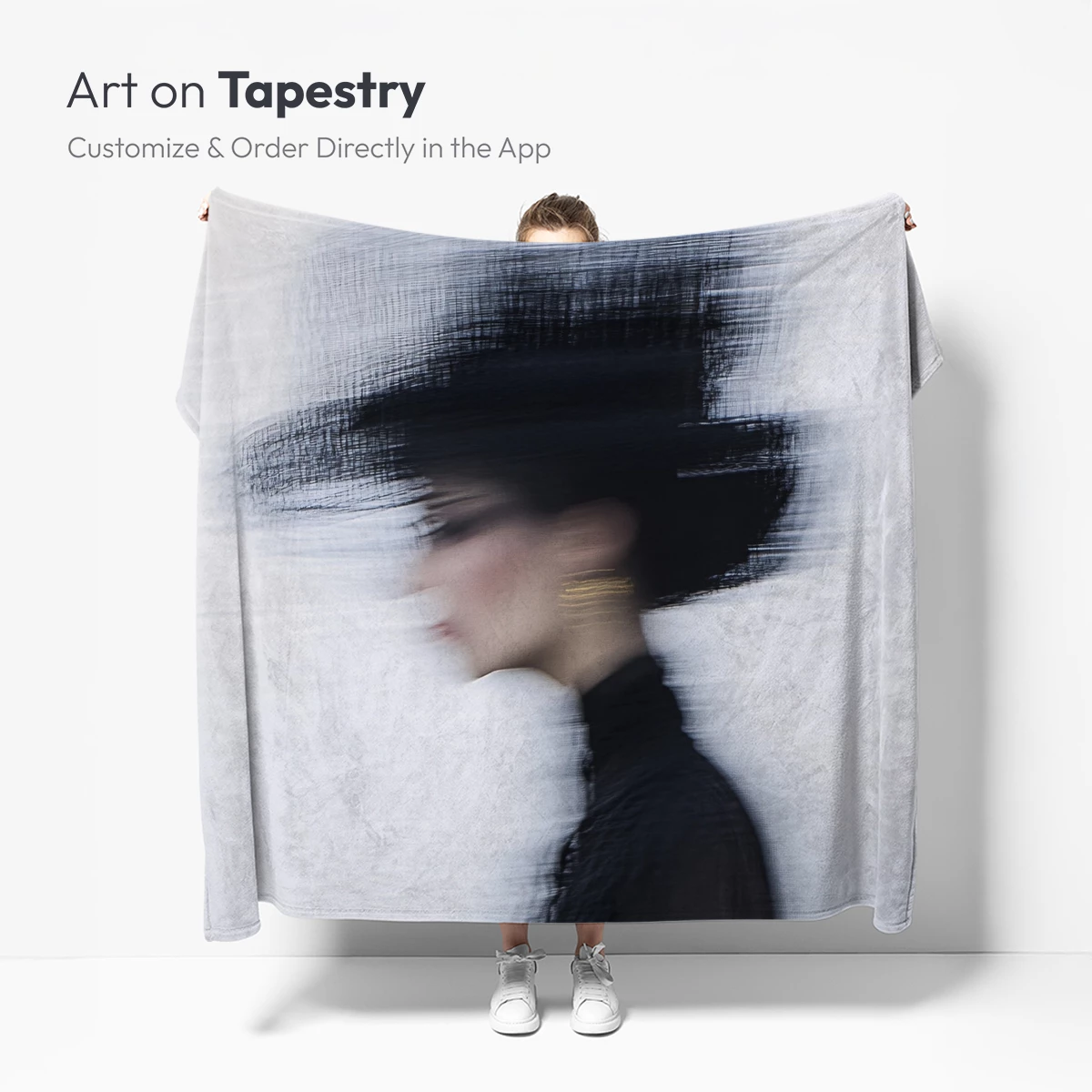 Ethereal Hat Blur: A Study in Motion and Mystery - Image 5