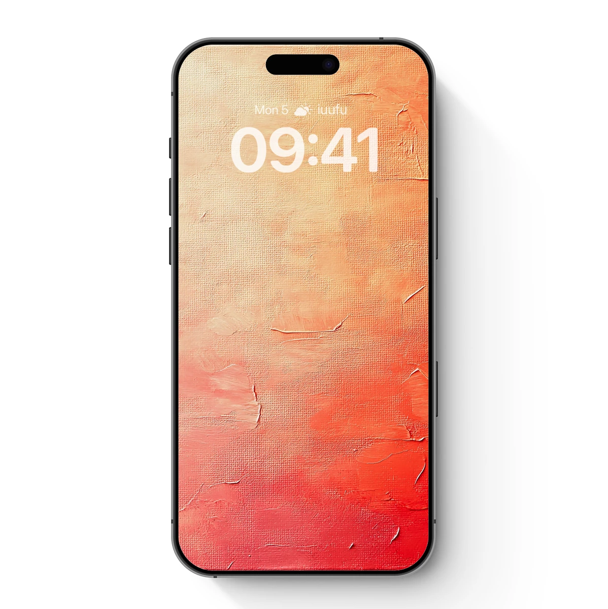 Coral Gradient Canvas: Textured Artistry Coral Gradient Canvas: Textured Artistry