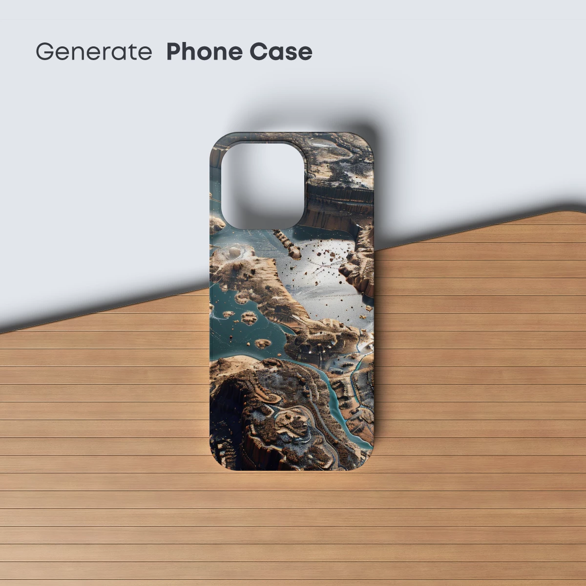 Ethereal Canyon Oasis: A Surreal Landscape Symphony - Image 3